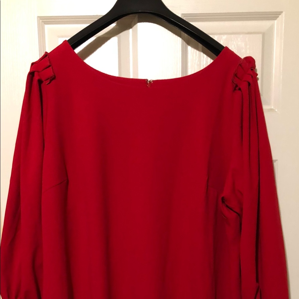 Knee length size 24 Cato red dress, NWT